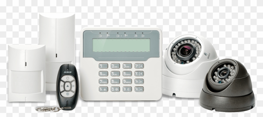 Sistema De Seguridad Inalámbrica Con Largo Alcance - Home Security Systems Png Clipart