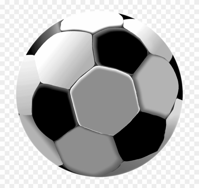 Bola De Futebol - Soccer Ball Clipart #4248077
