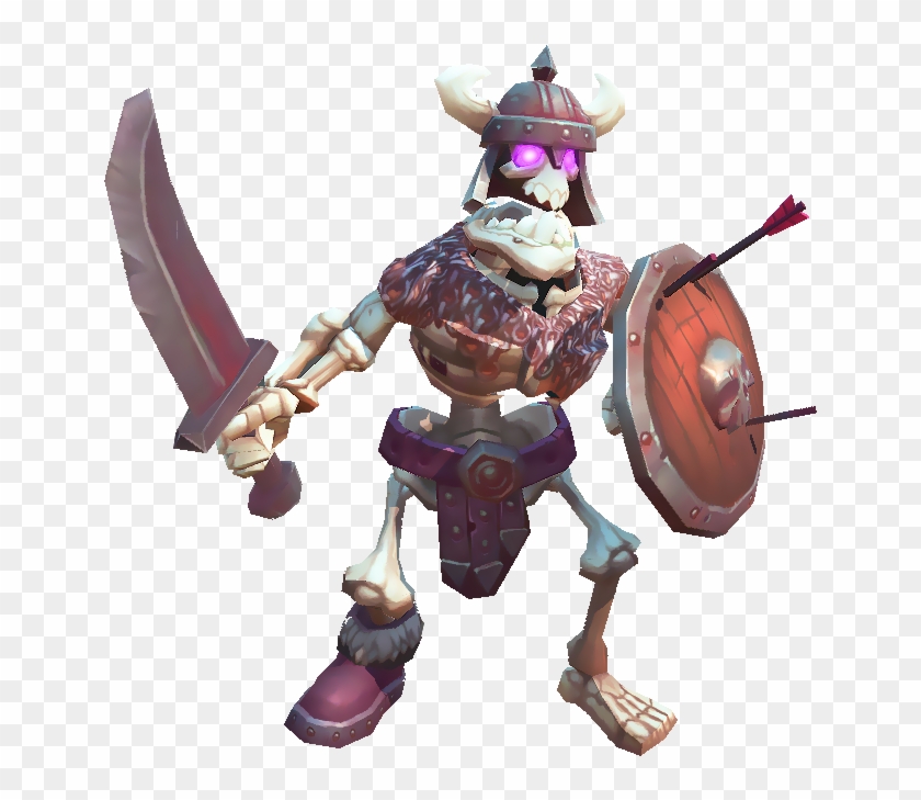 Skeleton Warrior - Action Figure Clipart