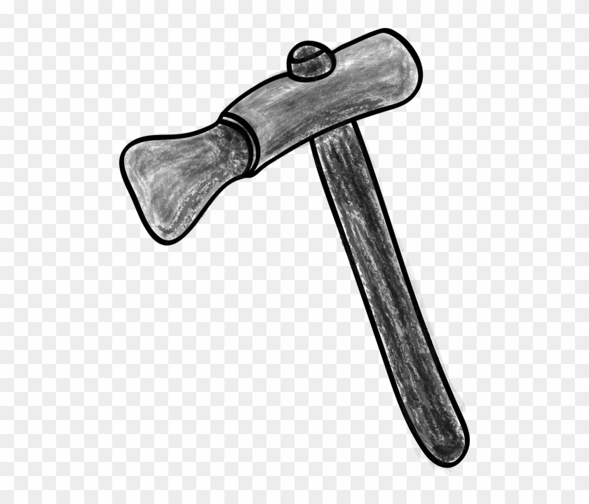 Human Evolution In The Paleolithic Age - Hacha Del Paleolitico Clipart #4248189