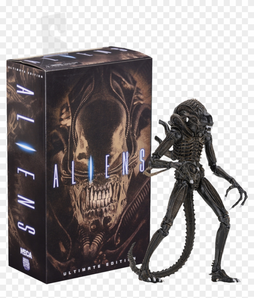 Brown Alien Warrior 7” Ultimate Action Figure - Aliens Ultimate Edition Neca Clipart