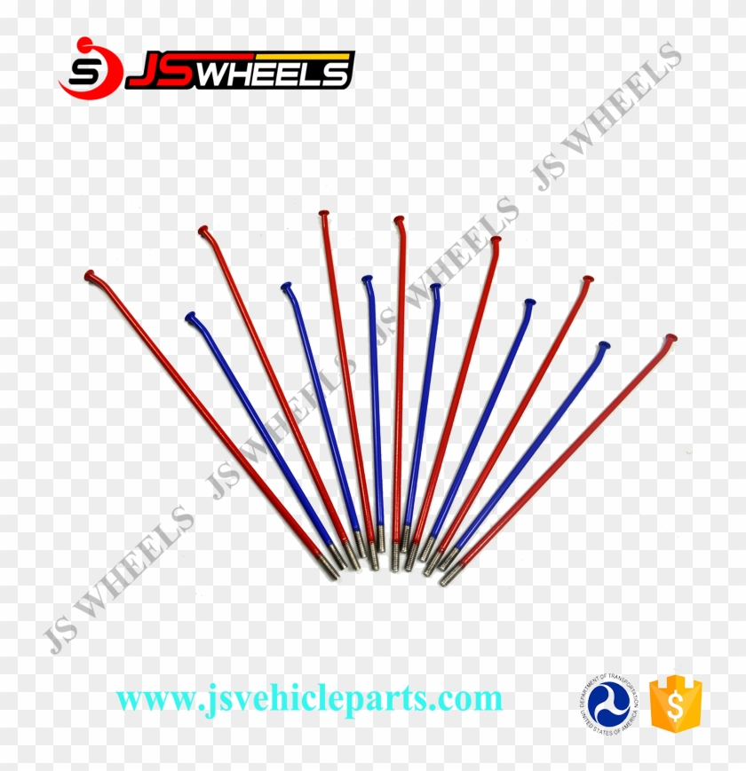 Motocicleta Raios De Aço Inoxidável, Raios Coloridos, - Blue Rims For A Yz85 Clipart #4248586