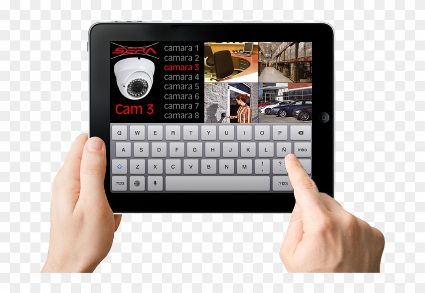 Camaras Cctv Sguridad Videovigilancia Vision Remota - Digital Ouija Board Clipart