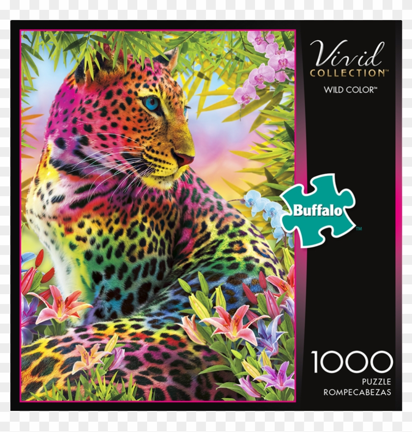 Rompecabezas De 1000 Piezas Marca Buffalo - Vivid Collection Puzzles Clipart