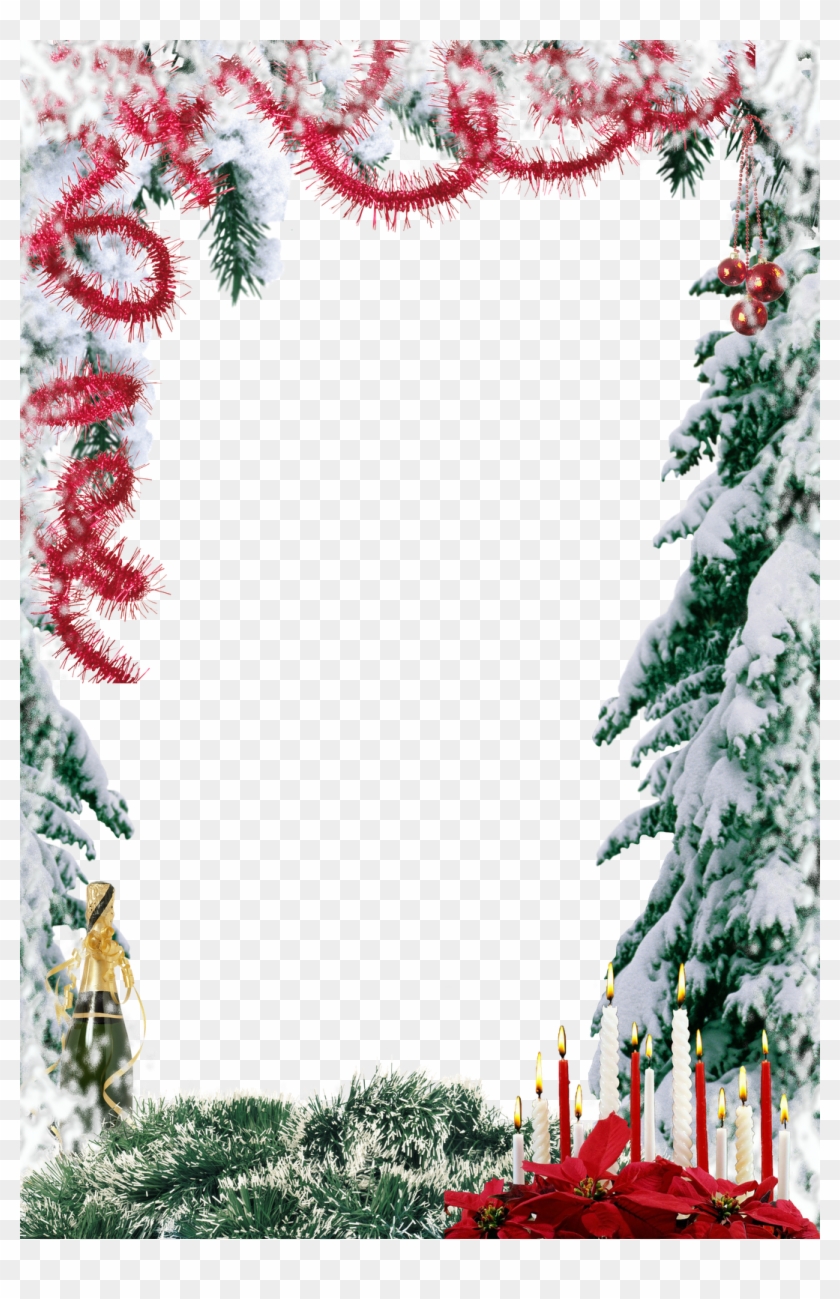 Molduras Lindas - Temas Natalinos Png Clipart