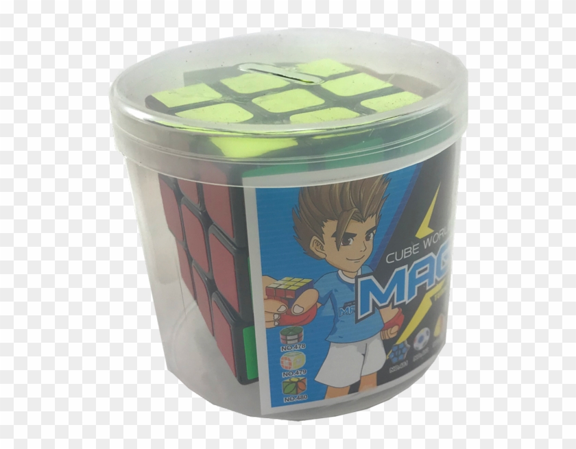 Classic 3x3x3 Cube Puzzle - Cartoon Clipart