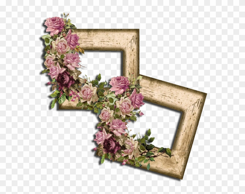 Nm Moldura 10 05 - Garden Roses Clipart