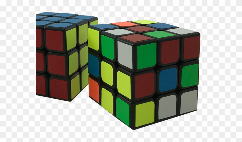 Classic 3x3x3 Cube Puzzle - Rubik's Cube Clipart