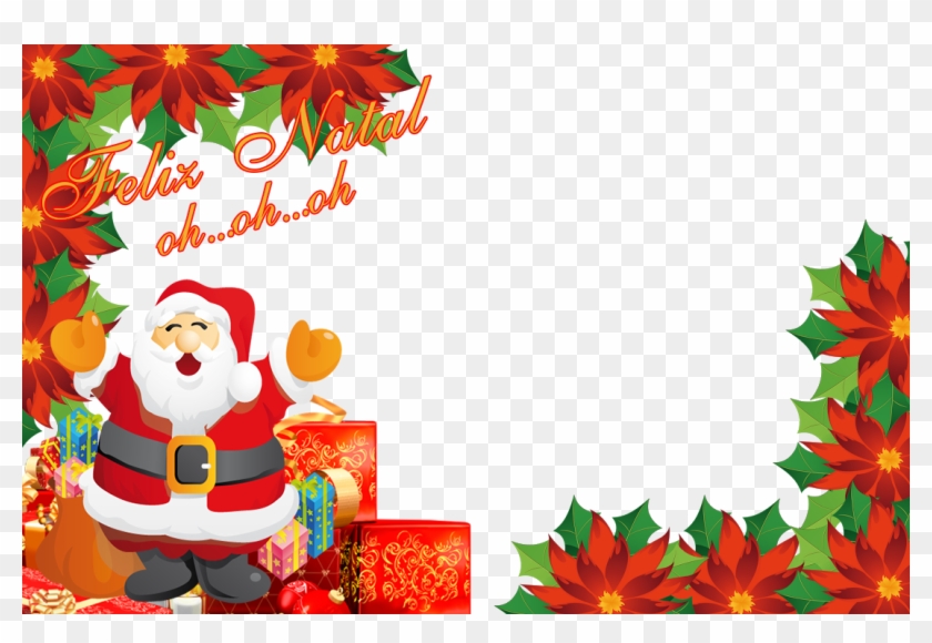 Molduras De Natal Em Png - Molduras De Natal Para Fotos Digitais Clipart #4249191