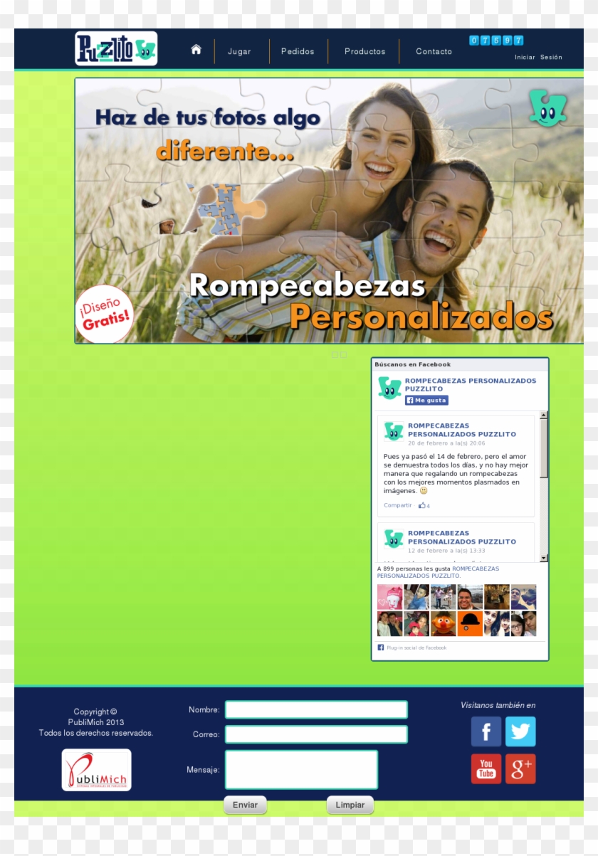 Rompecabezas Personalizados Puzzlito Competitors, Revenue - Online Advertising Clipart #4249219
