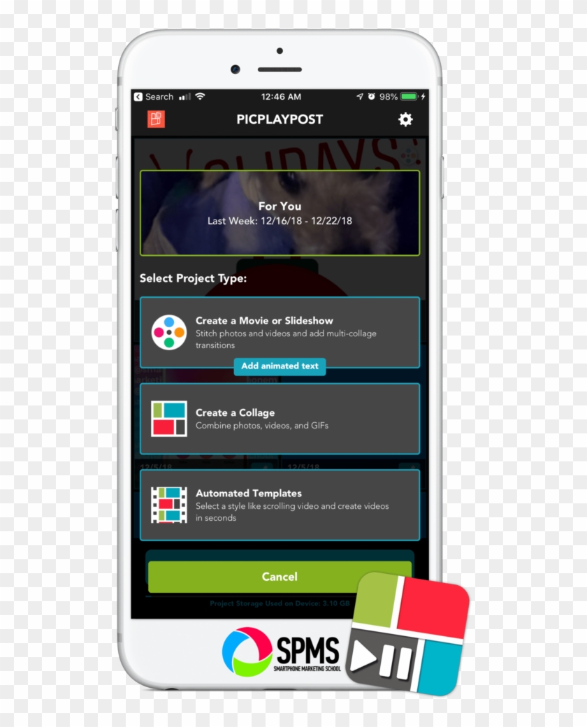 Top Photo, Design, & Video Apps For Social Media Marketing - Picplaypost Clipart