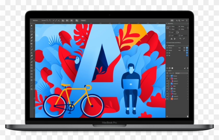 Vector Art In Amadine Interface - Software Clipart