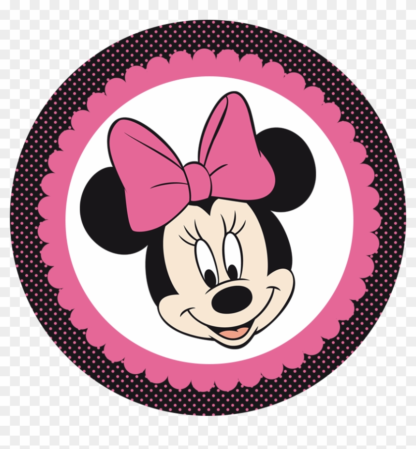 Thumb Image - Minnie Mouse Face Circle Clipart