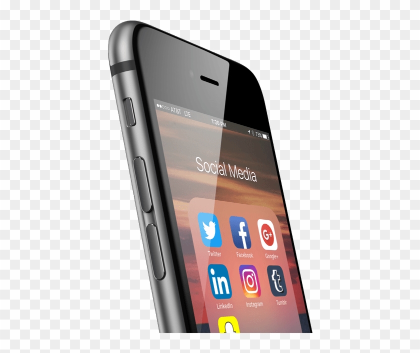 Social Media Phone Png Clipart