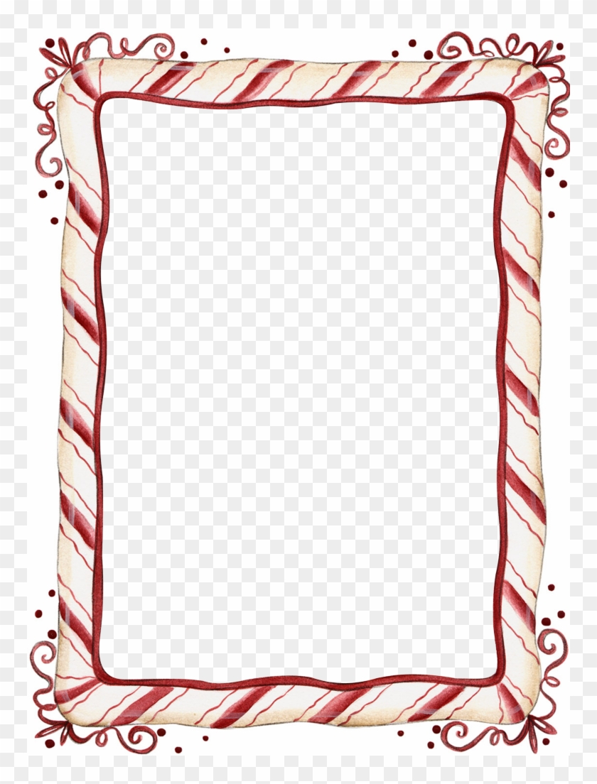 Desenhos Para Ebd Molduras - Country Christmas Border Clipart - Png Download