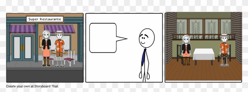 Guion Restaurante - Cartoon Clipart #4250278