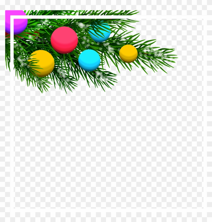 Do Nosso Blog Parceiro , Um Conjunto De Quatro Molduras - Christmas Ornament Clipart #4250440