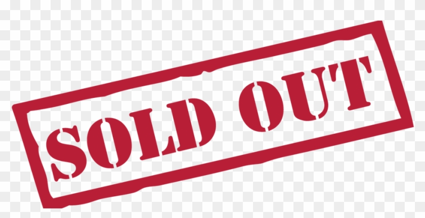 On Thursday, September 27th, 2018 From 5 Pm To 8 Pm - Sold Out Sign Clipart