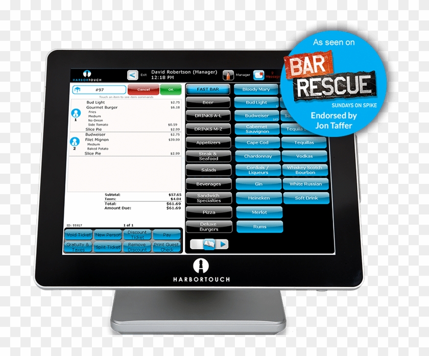 Harbortouch Bar & Restaurant - Harbortouch Pos Clipart