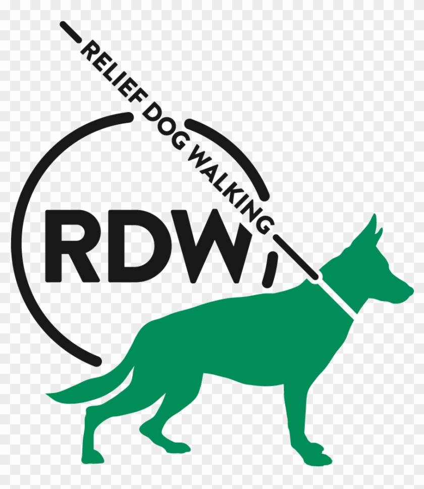 Relief Dog Walking - Dog Catches Something Clipart