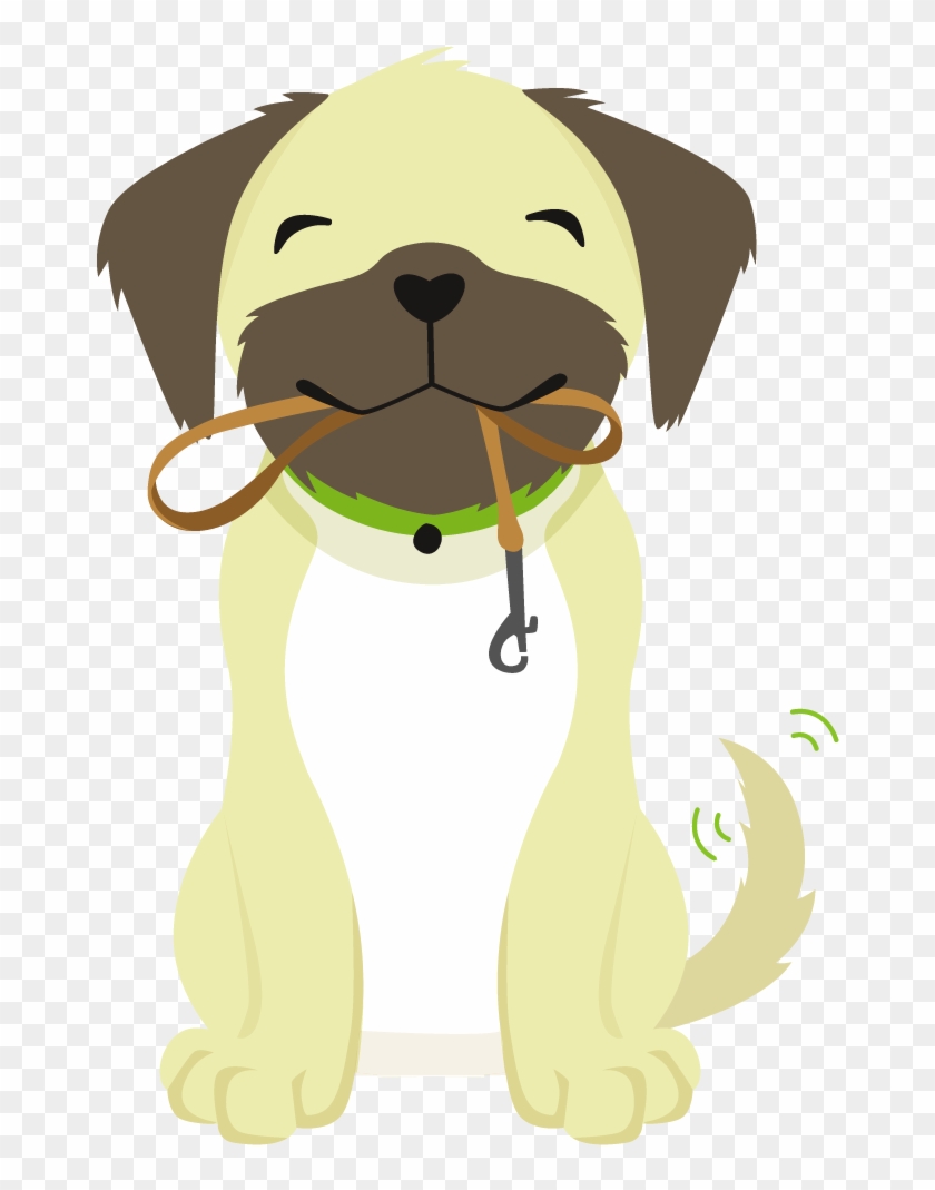 Dog Walking - Boxer Clipart #4251055