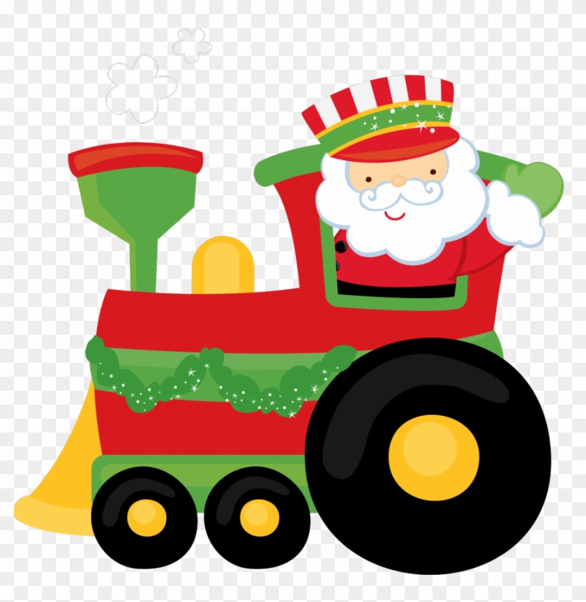 Ckren Uploaded This Image To 'navidad' - Free Clipart Christmas Train - Png Download #4251540