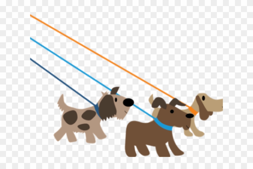 Dog Walking Clipart - Png Download