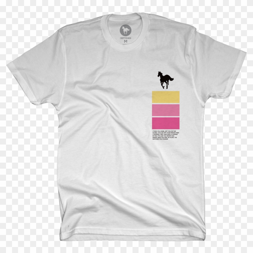 White Pony Bars Tee - Active Shirt Clipart