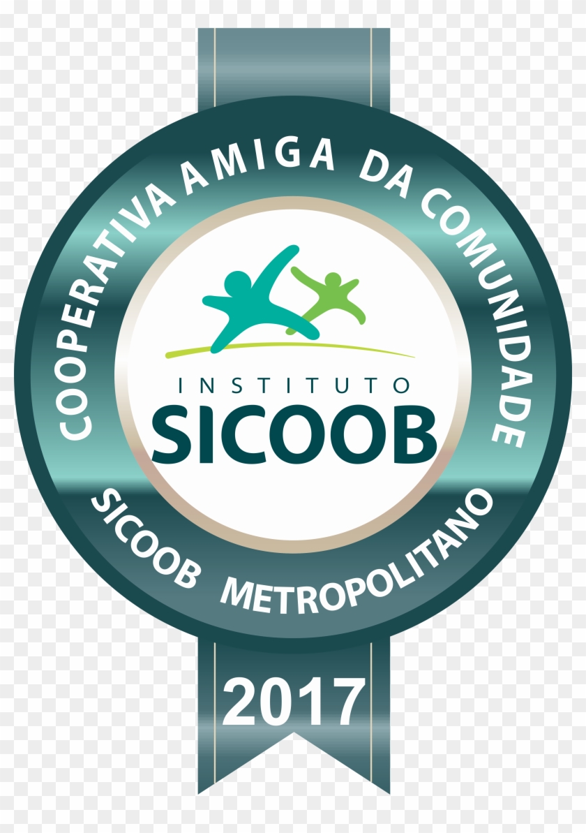 Selo Cooperativa Amiga Da Comunidade 2017 - Instituto Sicoob Clipart