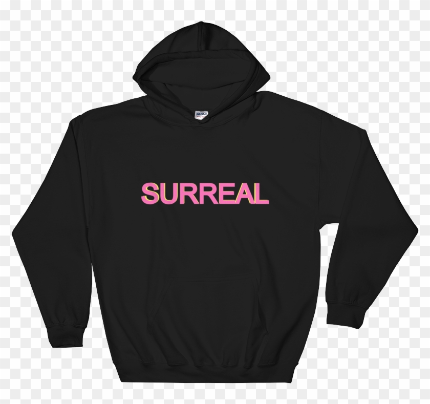 Surreal Hoodie - Hoodie Black Png Clipart