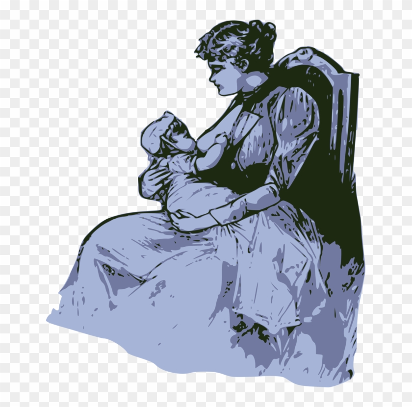 International Breastfeeding Symbol Mother Child World - Illustration Clipart