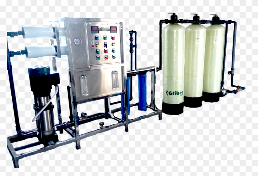 Commercial Water Treatment Plant - Machine Clipart