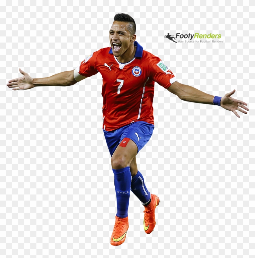 Alexis Sanchez Render - Player Clipart