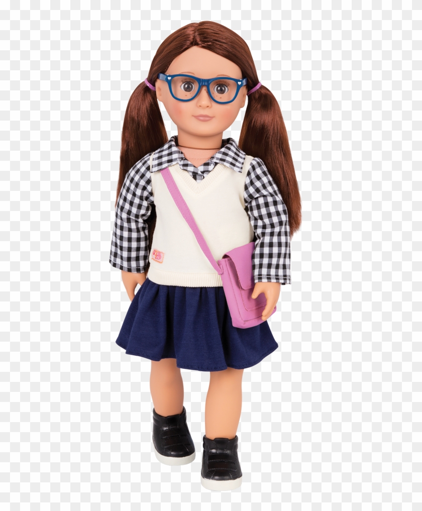 Adria 18-inch School Doll - Adria Our Generation Clipart
