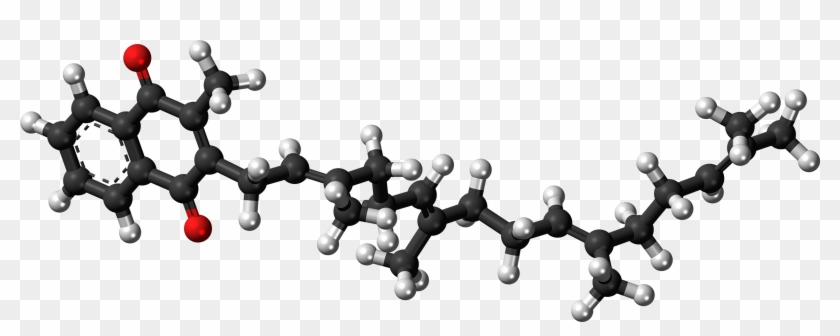 Menatetrenone Molecule Ball - Monochrome Clipart