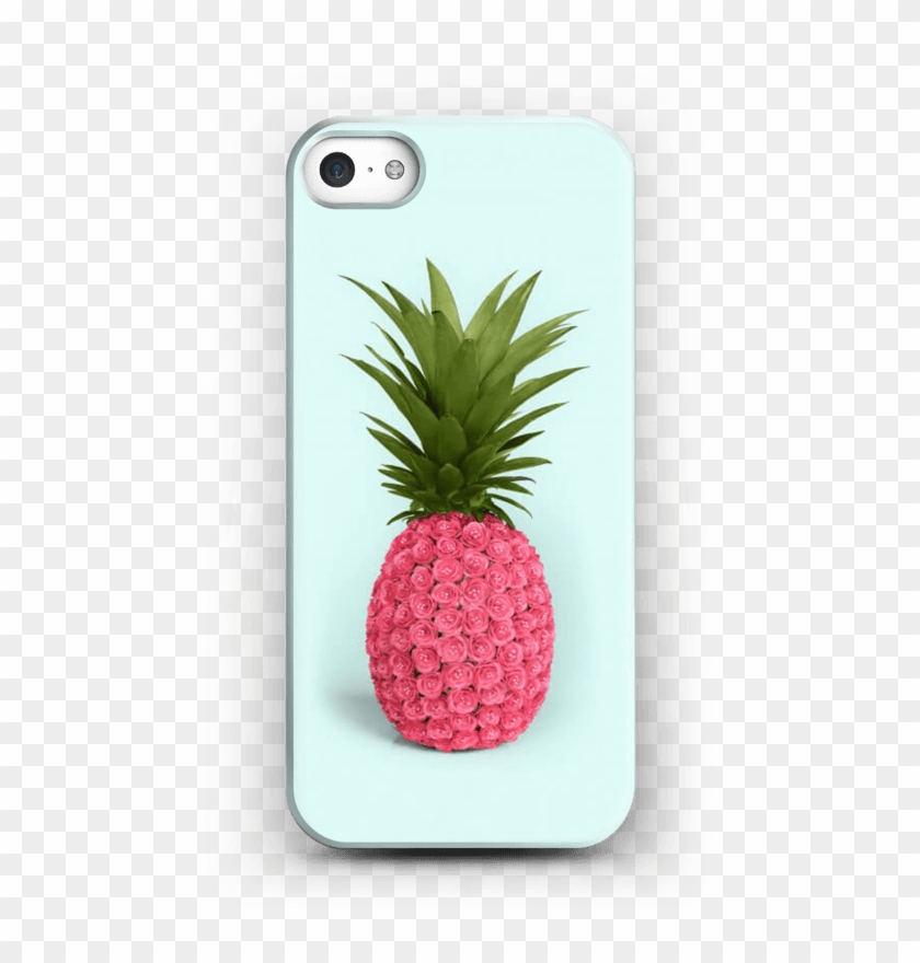 Pink Pineapple Case Iphone 5/5s - Pineapple Roses Clipart #4253249