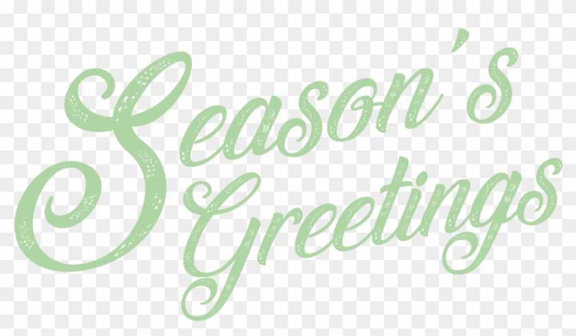 From The Technologyone Team, We Wish You A Happy Holiday - Calligraphy Clipart