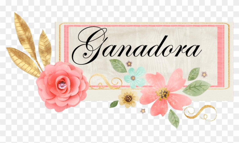 Es Momento De Presentarles A La Feliz Ganadora De Nuestro - Garden Roses Clipart #4253569
