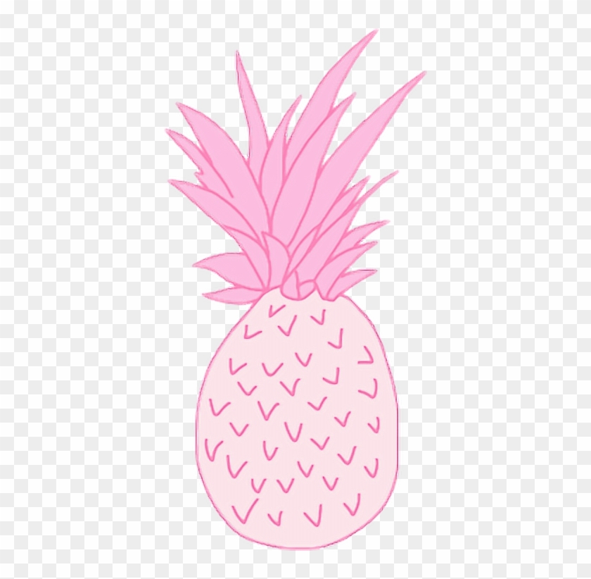#piña #rosada #pink #pineapple - Pineapple Clipart