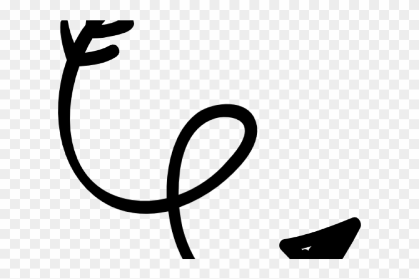 Arrows Clipart Doodle - Swirl Arrow Svg - Png Download