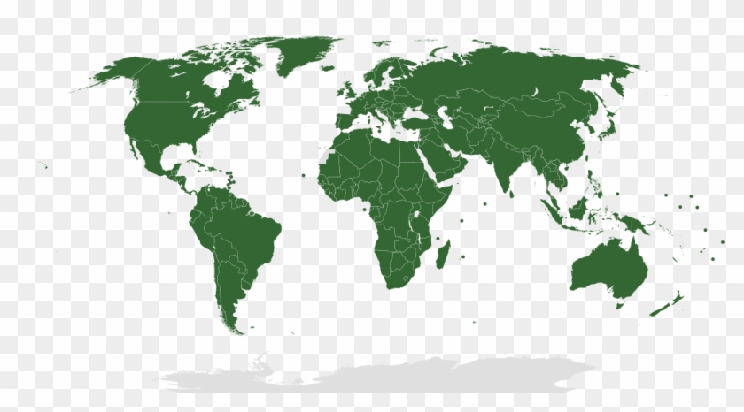 Global Compact On Migration Map Clipart #4254108