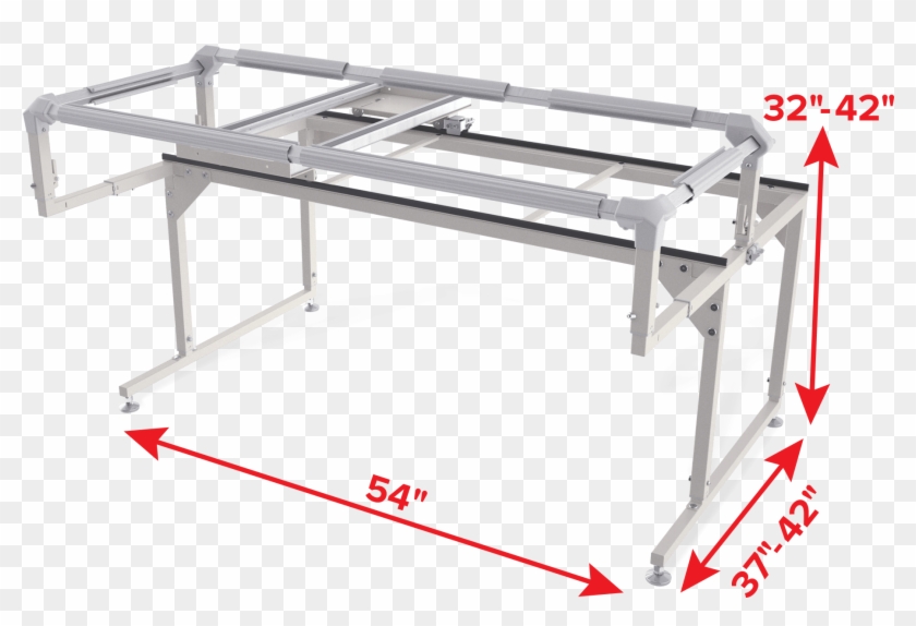 Hoop Frame Dims - Machine Quilting Clipart