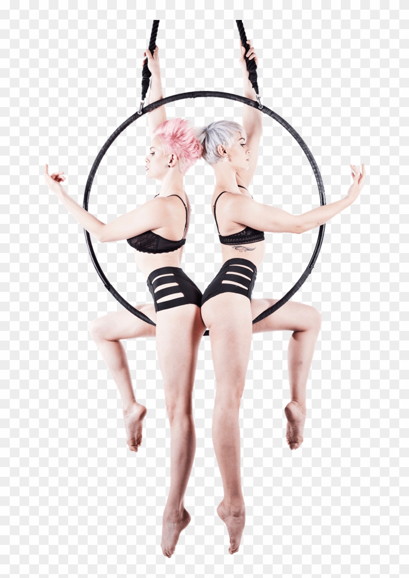 Aerial Hoop - Girl Clipart #4254313