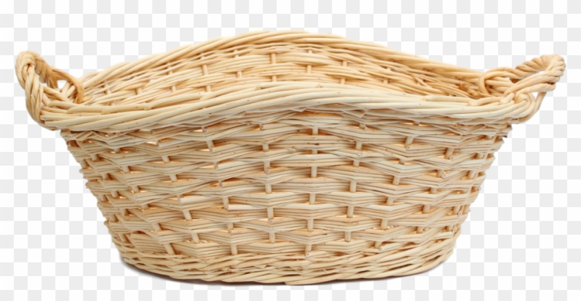 Wet Linen Washing Basket - Wicker Clipart #4254352