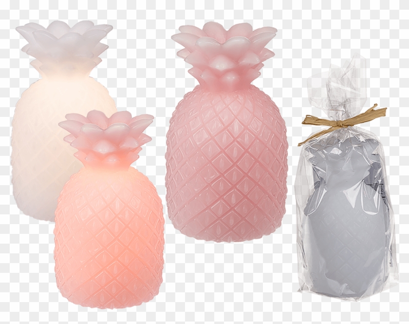 Real Wax Pineapple With Warm White Led - Pineapple Clipart