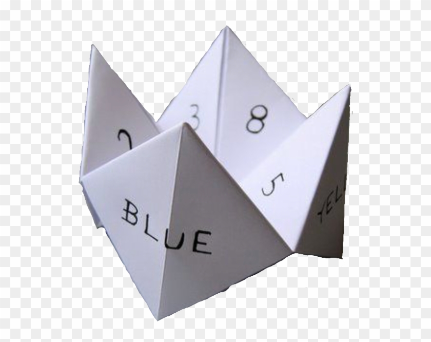 White Fortune Teller Polyvore Moodboard Filler - Pick A Number Pick A Colour Clipart