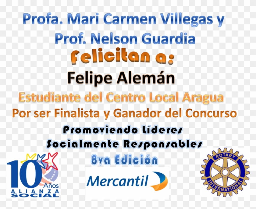 Felipe Ganador - Circle Clipart #4255476
