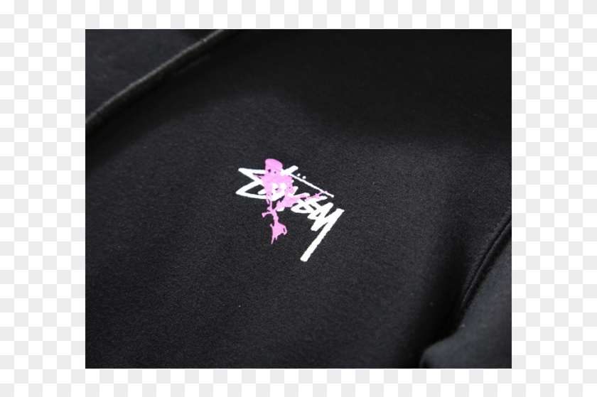 Stussy Splash Paint Logo Hooded Sweater - Emblem Clipart #4255694