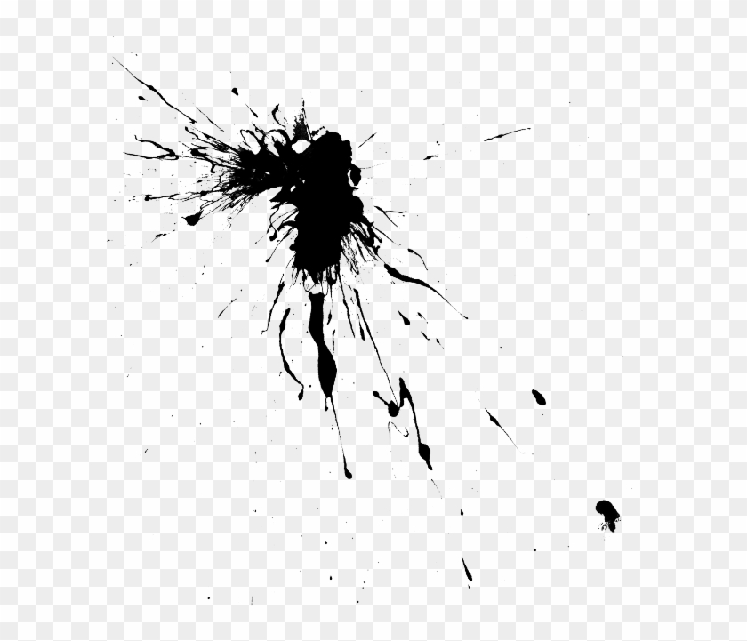 #paint #splatter #splash #ink #drop #splattered, #drip - صور للتصميم بيكس ارت Clipart #4256046