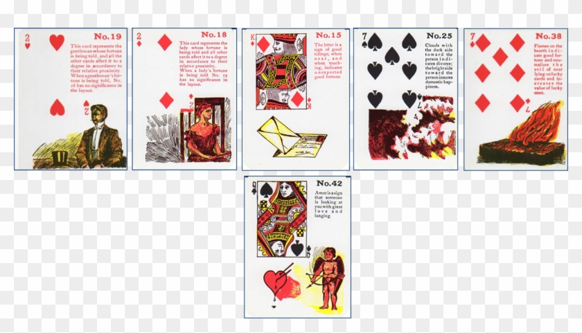 Gypsy Witch Fortune Telling Playing Cards Living With - Gypsy Witch Fortune Playing Cards 18 Clipart